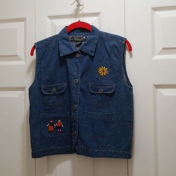 Agapo Collection Jackets & Blazers - AGAPO Denim Vest